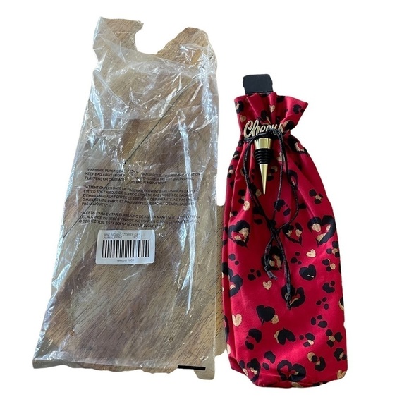 NIB Wine bag & Stopper - Animal print - Picture 3 of 3
